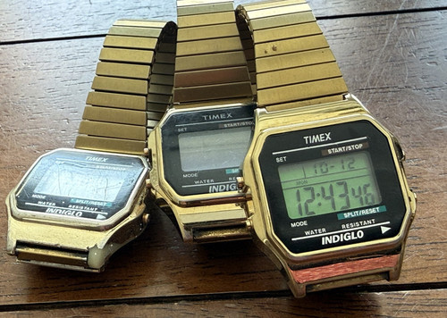 Tre orologi timex indiglo 555 - tre,