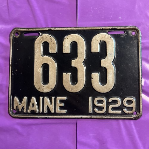 Targa maine 1929 tre - targa,