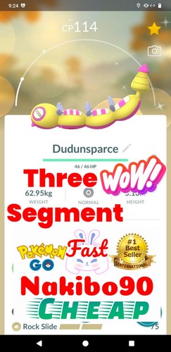 Pokemon dudunsparce lucido - pokemon🌟dudunsparce,