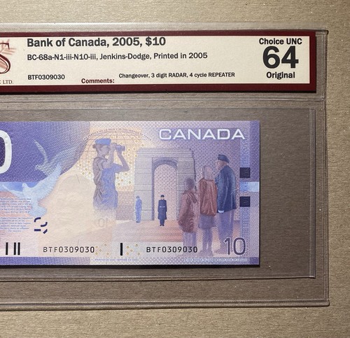 2005 bank canada - 2005, of