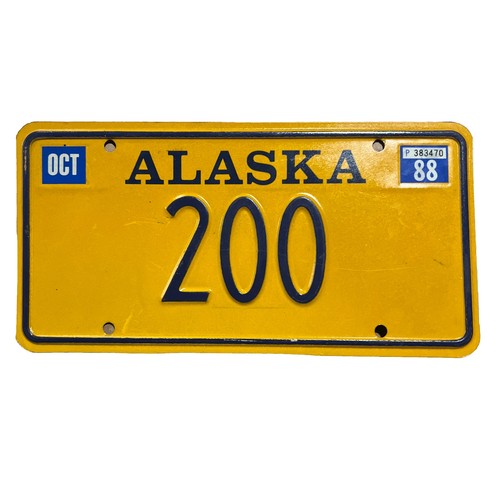 Targa tre cifre alaska - targa,