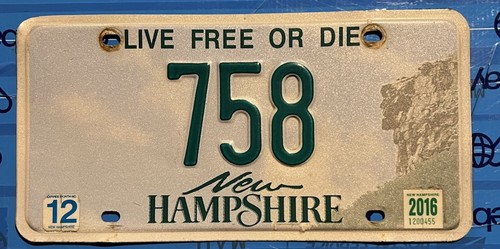 Targhe targhette new - new, hampshire