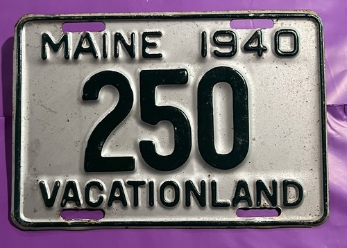 Targa maine tre - maine, cifre