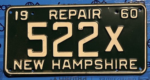 Targhe targhette new hampshire - targhette,