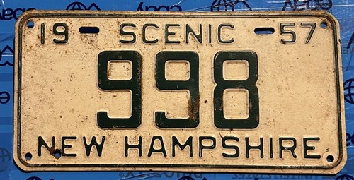 Targhe targhette new hampshire - targhe,